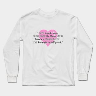 I Love You Wyatt Logan Long Sleeve T-Shirt